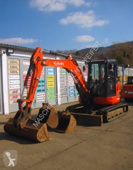 Lopatový nakládač Kubota U48-4 * 3x Löffel *