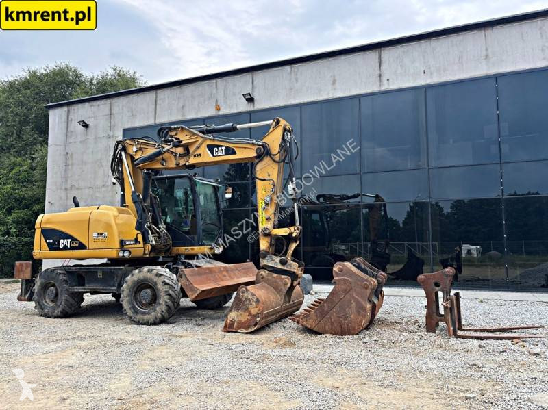 Excavator Caterpillar M 313 D KOPARKA KOŁOWA...