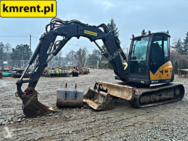 Excavadora Mecalac 8 MCR MINI-KOPARKA. 2018R