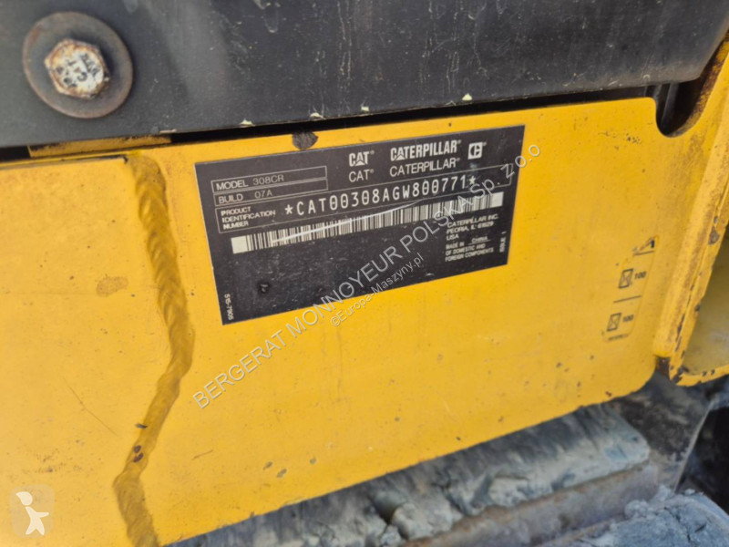 Багер Caterpillar 308-07CR