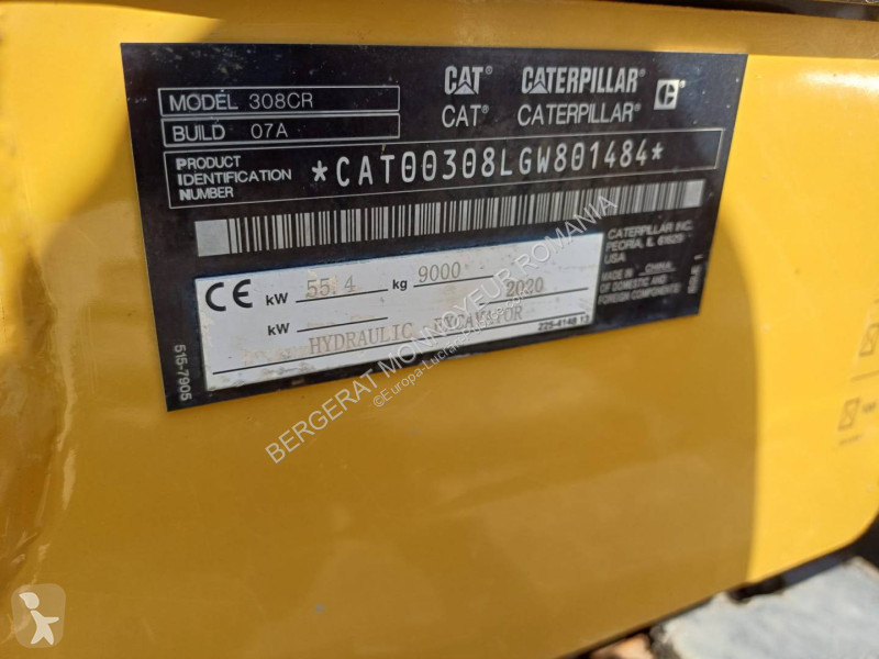 Багер Caterpillar 308-07CR