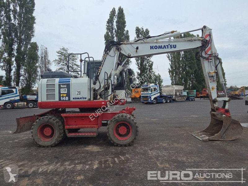 Graafmachine Komatsu PW148-8