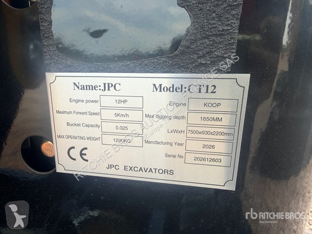 Екскаватор JPC  CT12