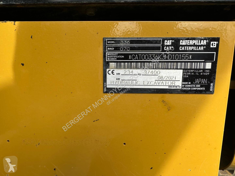 Graafmachine Caterpillar 336-07