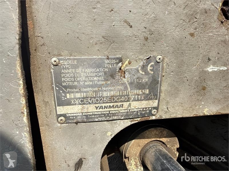 Yanmar CPY Mini Excavator excavator