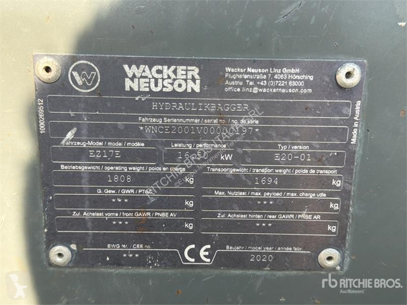 Екскаватор Wacker Neuson E
