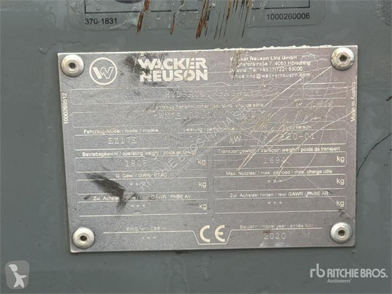 Екскаватор Wacker Neuson E