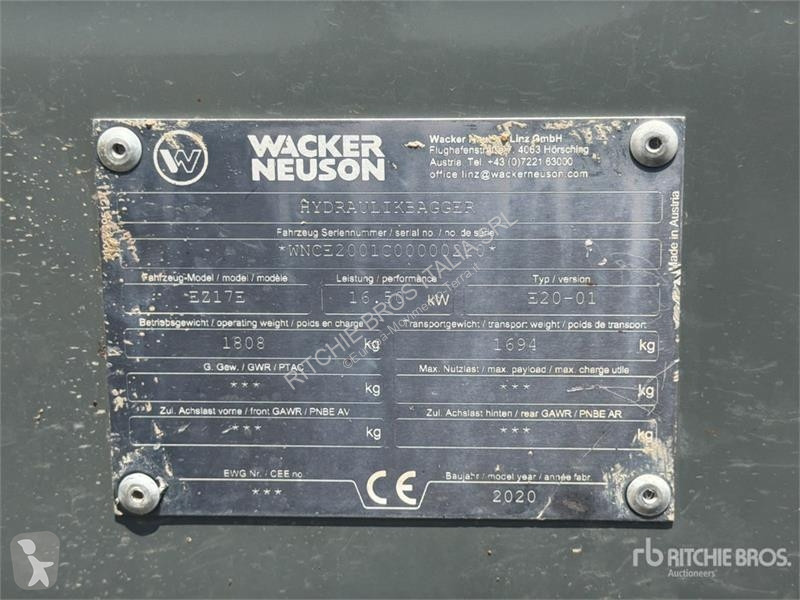 Екскаватор Wacker Neuson E