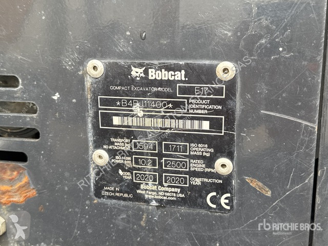 Bobcat  E17 excavator