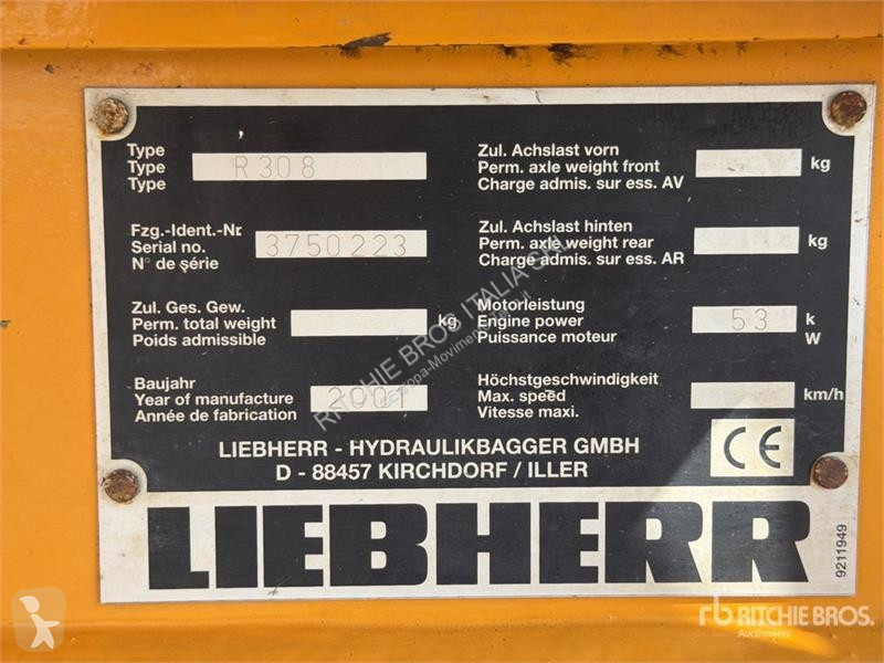 Екскаватор Liebherr Tracked Excavator