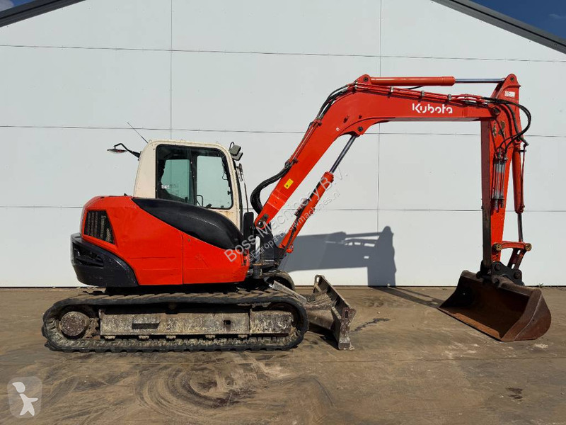 Graafmachine Kubota - Quick Coupler / Hammer Lines
