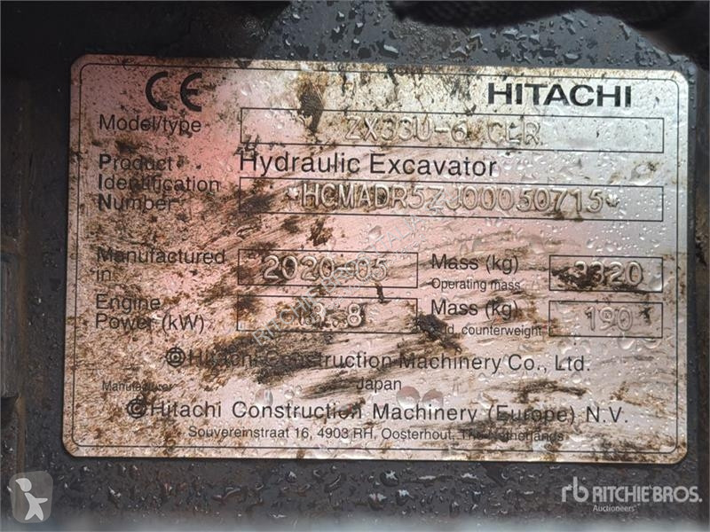 Escavadora Hitachi ZX33U-6 Mini Excavator