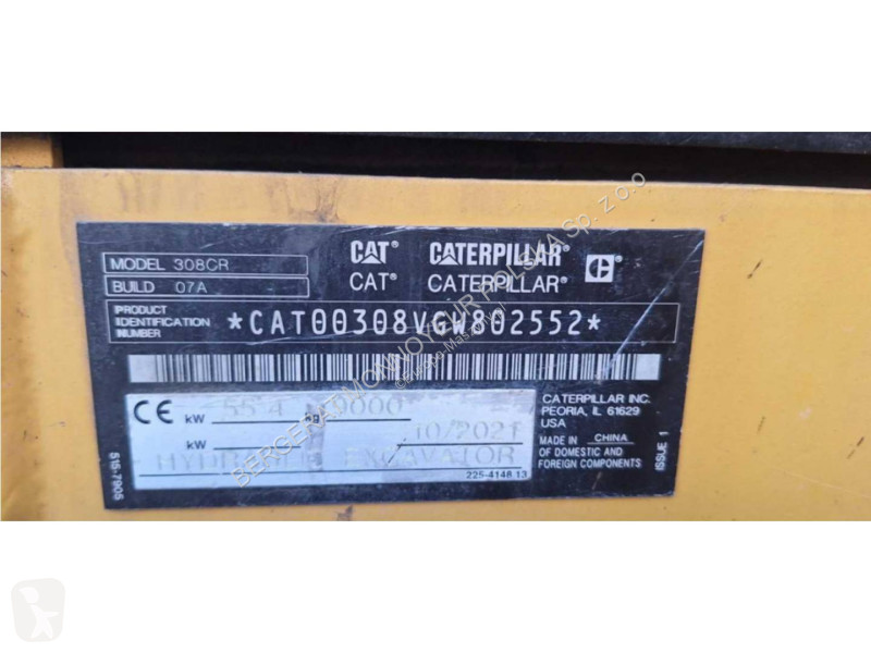 Escavadora Caterpillar 308 CR