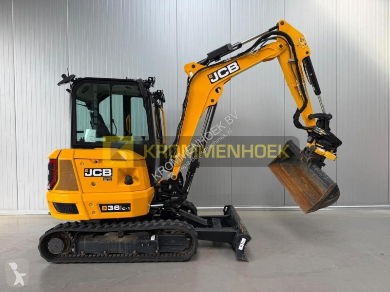 جرافة JCB 36C-1 Engcon Tilt Rotator