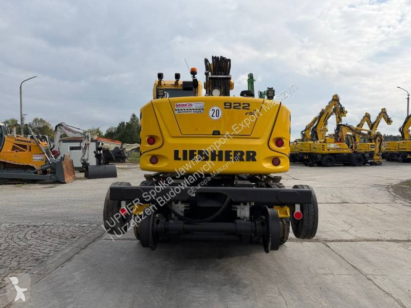 Kotrógép Liebherr A922 Rail Litronic