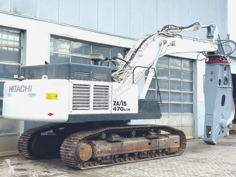 جرافة Hitachi ZX470 LCH-5 +Demarec DRS-90