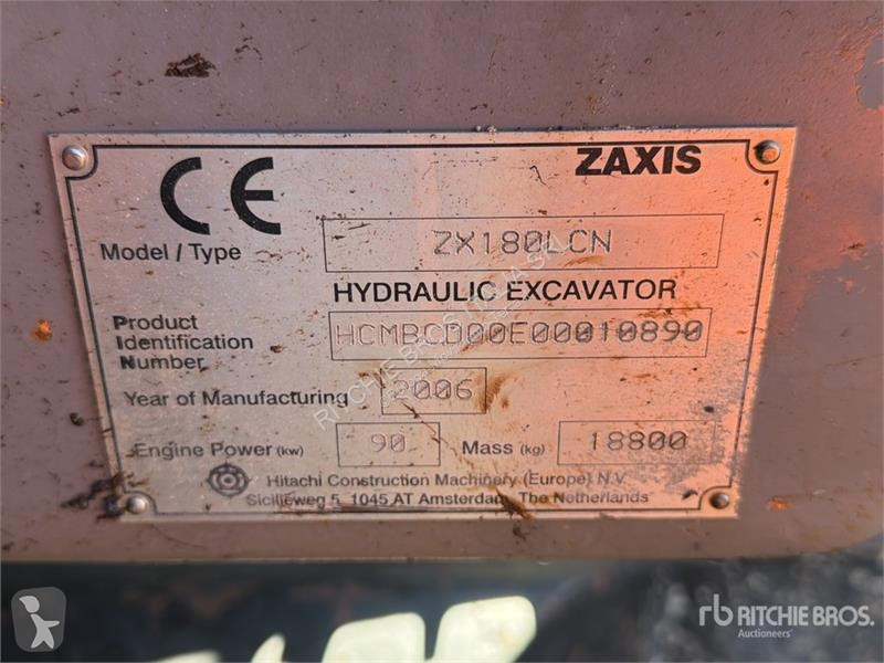 جرافة Hitachi Zaxis N Tracked Excavator