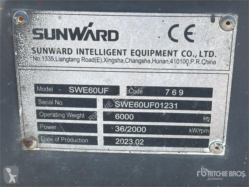 جرافة Sunward Mini Excavator