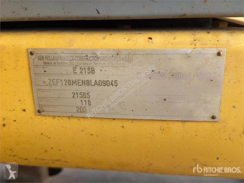 Skovel New Holland Kobelco E215B Tracked Excavator
