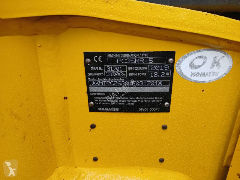Skovel Komatsu MR-5
