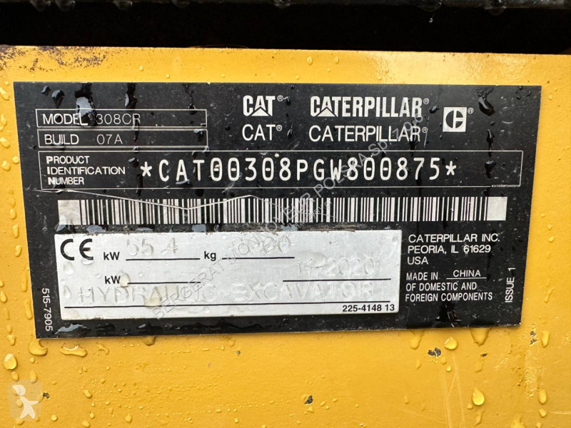 Pelle Caterpillar 308-07CR