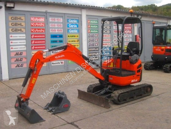 Skovel Kubota a * 2x Löffel * * Verstellfahrwerk *