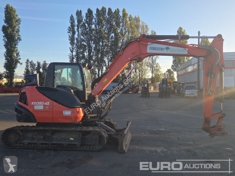 Skovel Kubota KX080-4A