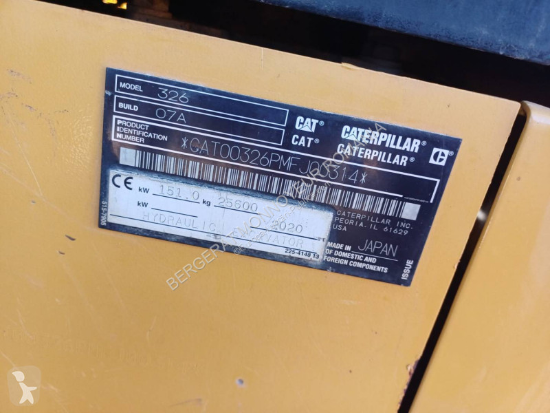 Pelle Caterpillar 326-07