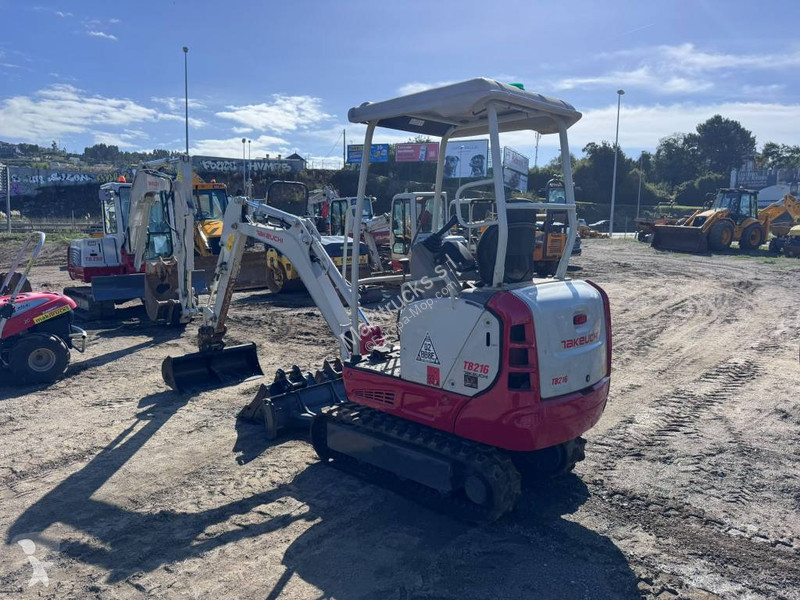 Skovel Takeuchi TB 216