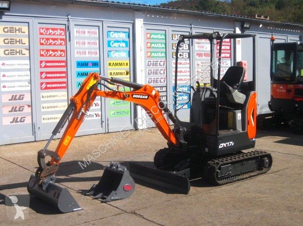 Skovel Doosan DX 17 z * 2x Löffel * (baugleich...