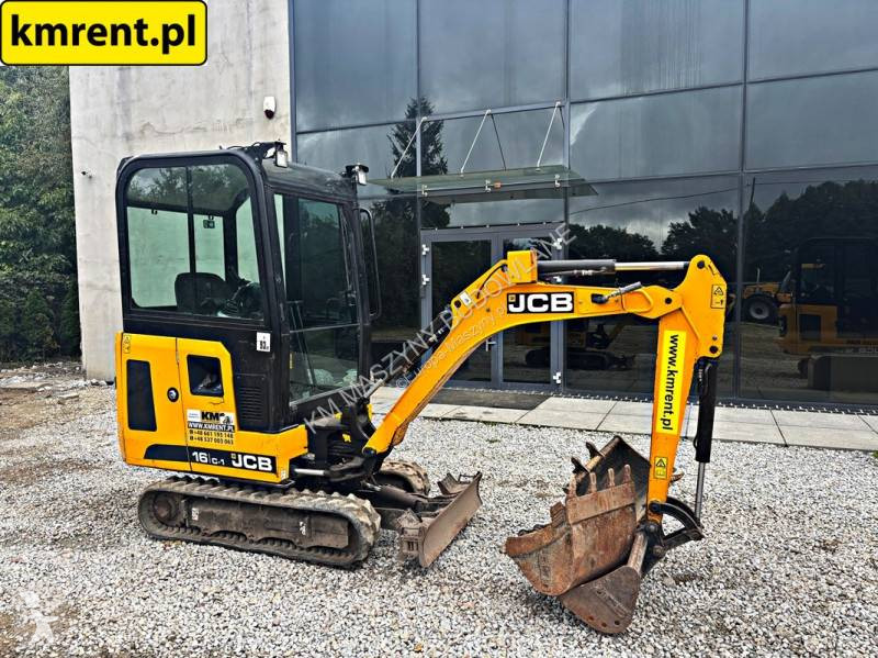 Skovel JCB 16 C-1 T3 MINI-KOPARKA 2022R MTH: 1274