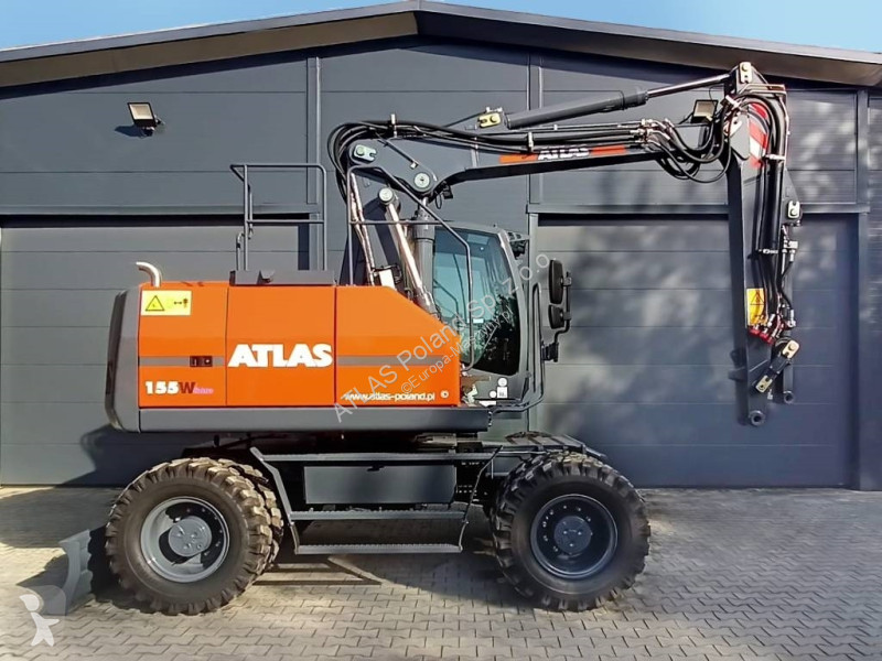 Pelle Atlas 155 W KOPARKA KOŁOWA WHEELED EXCAVATOR