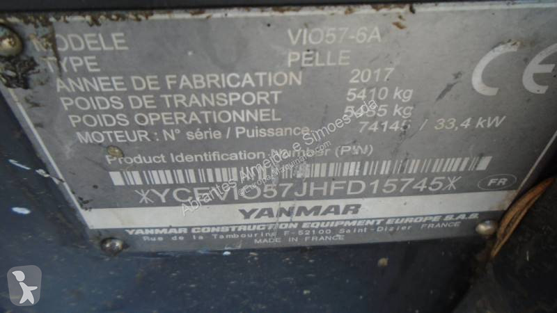 Pelle Yanmar VIO 57