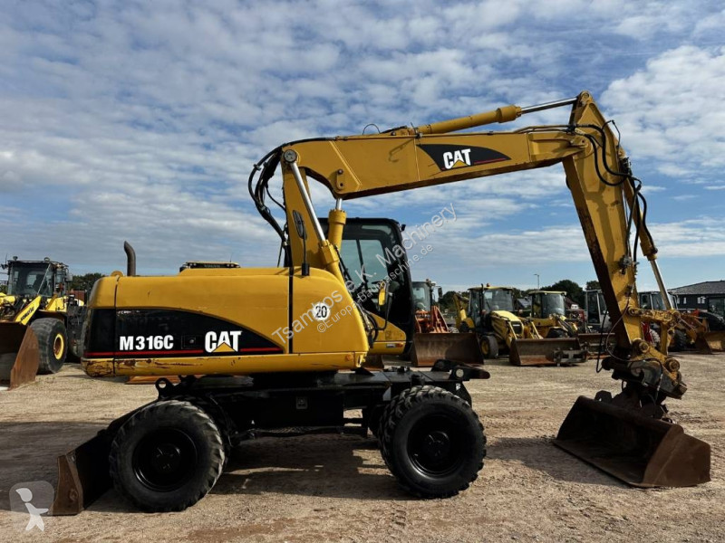 Pelle Caterpillar C full Hydr. Klima German...