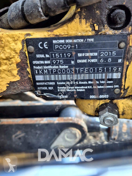 Excavator Komatsu PC09