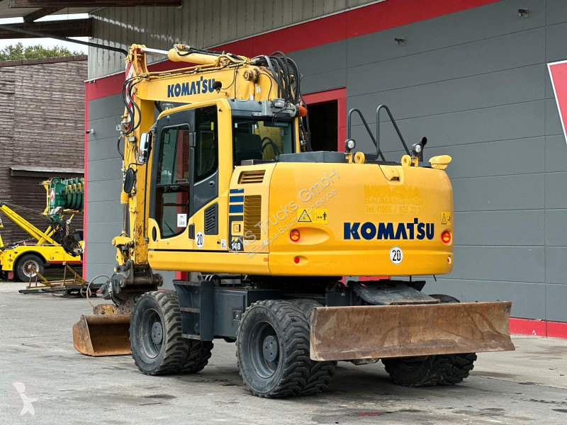 Багер Komatsu PW148-10 Mobilbagger 90kW 4x4...