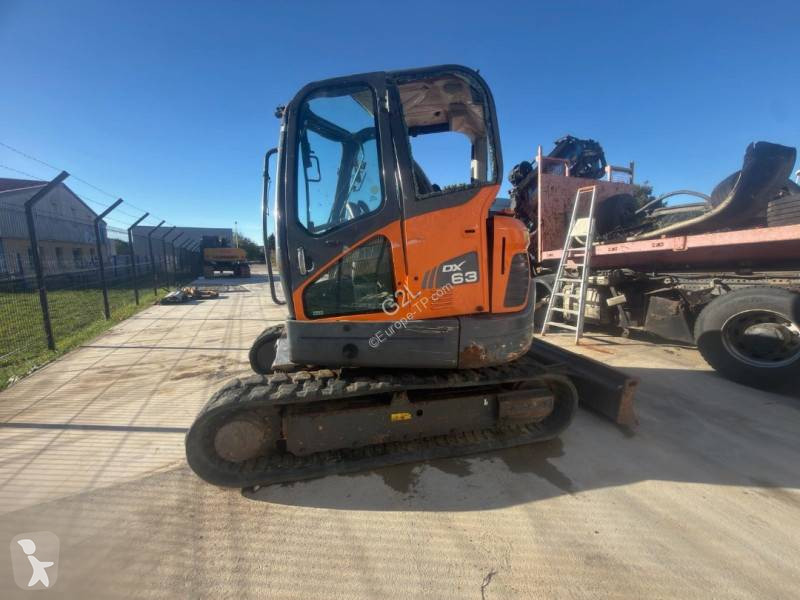 Багер Doosan DX63-3 *ACCIDENTE*DAMAGED*UNFALL*