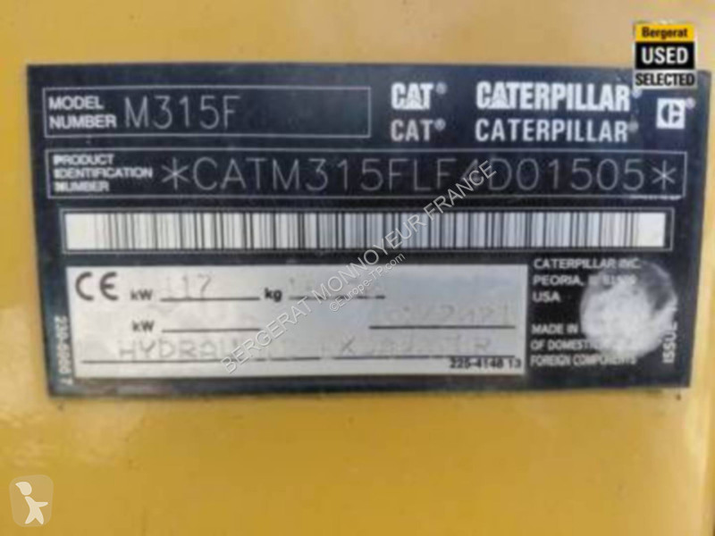 جرافة Caterpillar M315F IVC