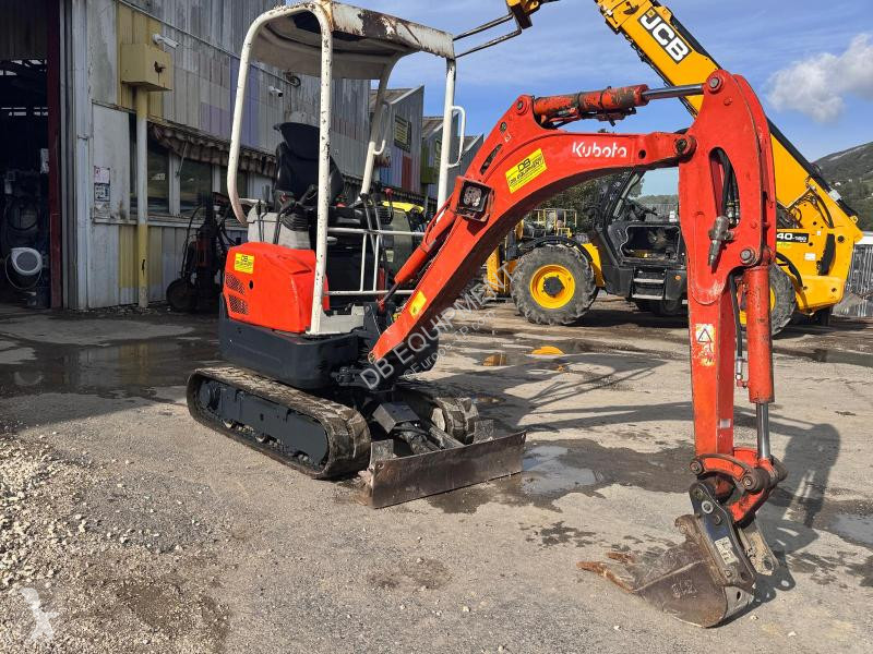 جرافة Kubota U17-3a Mini-pelle sur chenilles 1,7T