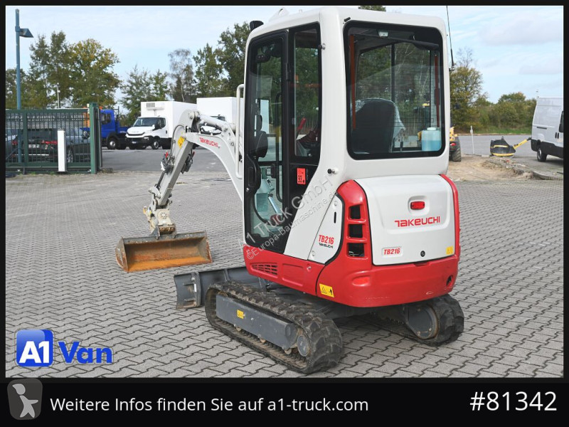 Graafmachine Takeuchi Takeuchi TB216 V2...