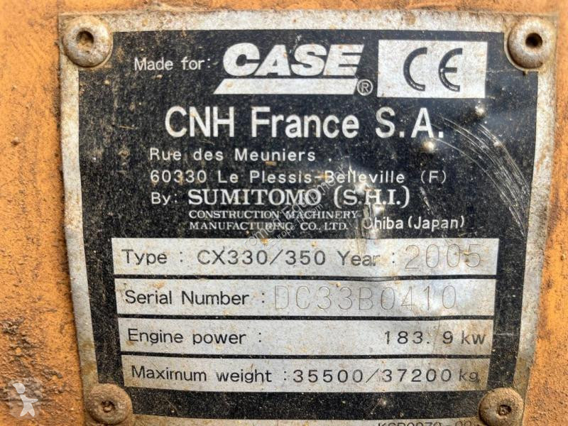 Escavadora Case