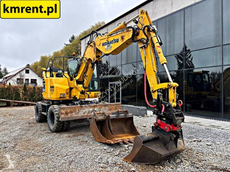 Escavadora Komatsu PW 118 MR-8 KOPARKA KOŁOWA...