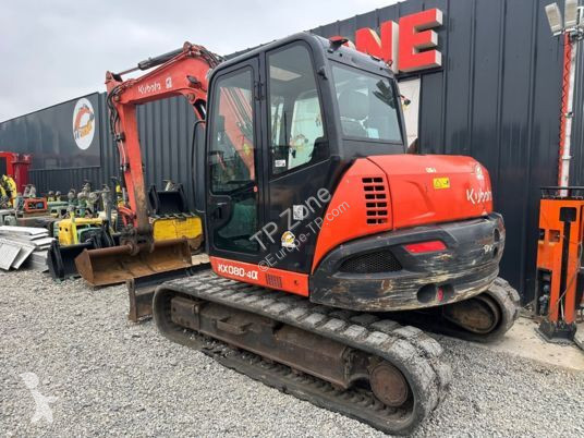 Kotrógép Kubota KX080-4A