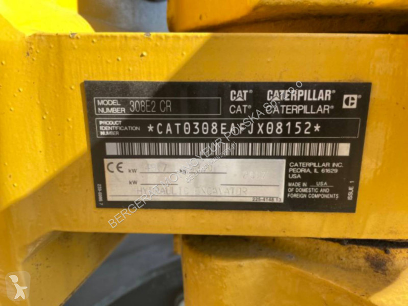 Excavadora Caterpillar 308E2CR