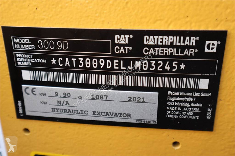 Graafmachine Caterpillar NEW, Valid inspection,...