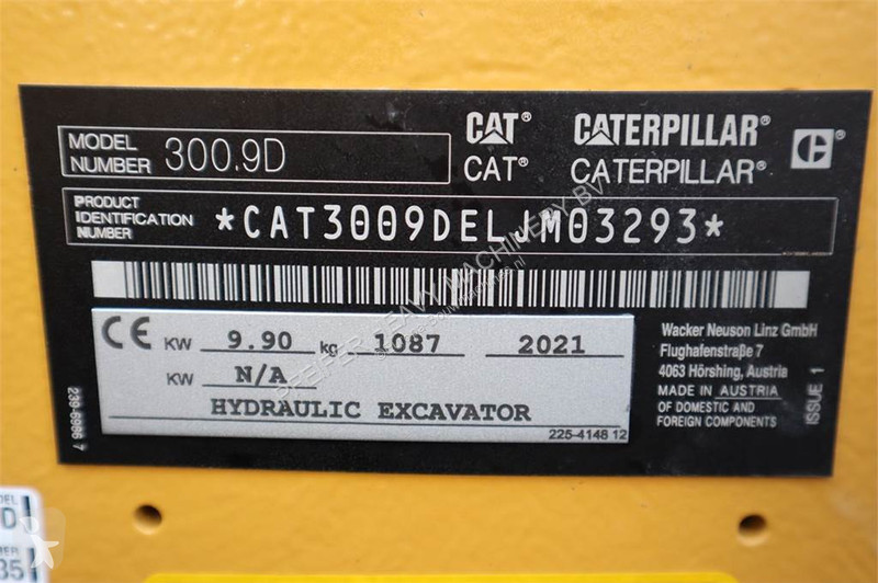 Graafmachine Caterpillar NEW, Valid inspection,...