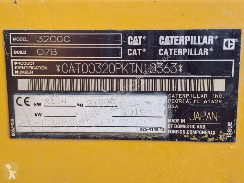 Pelle Caterpillar 320-07GC
