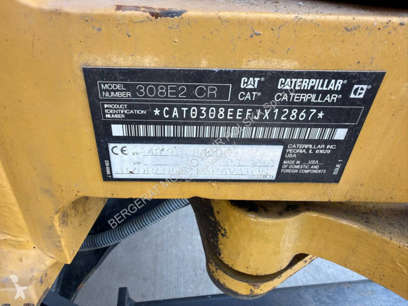 Excavadora Caterpillar 308E2CR