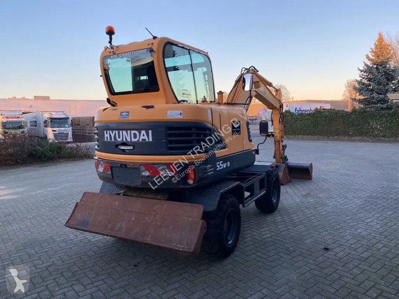 Excavator Hyundai Robex 55W-9 wheeled...