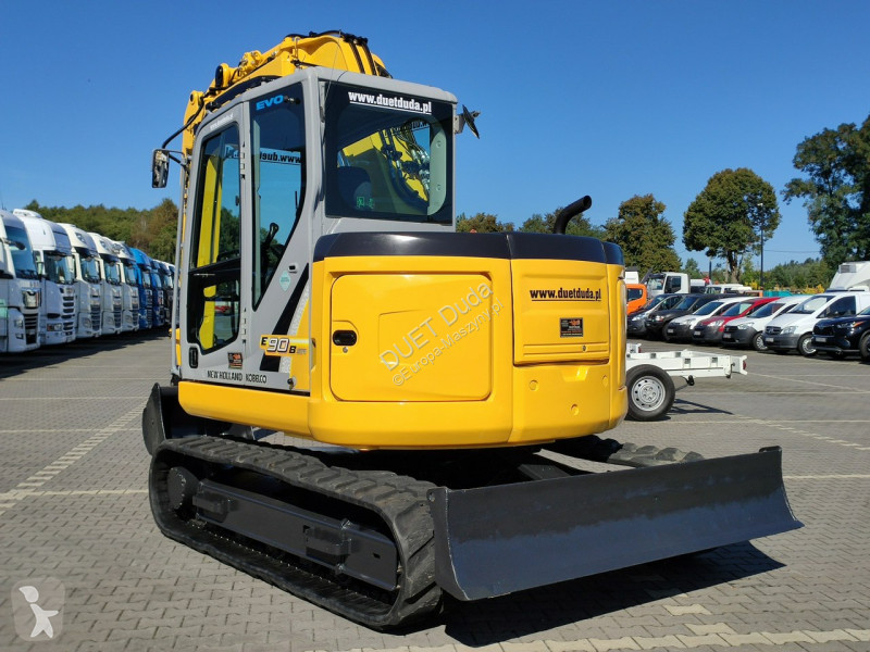 Escavadora New Holland E90B -2 Gąsienicowa 10ton